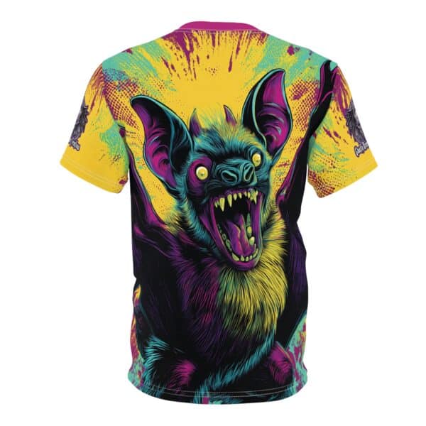 Vampire Bat Pop Art Style 60's Unisex Tee (AOP) - Image 28