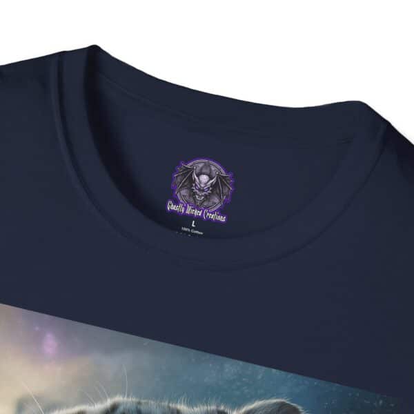 Snow Leopard V Profile By Wyldesigns Unisex T-Shirt - Image 63