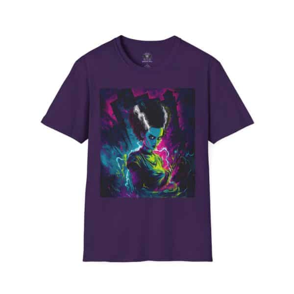 Bride of Frankenstein Pop Art 60's Style Unisex T-Shirt - Image 33
