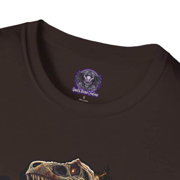 Skeleton T-Rex Unisex T-Shirt, Funny Graphic Tee, Unique Gift, Casual Wear, Tyrannosaurus - Image 19