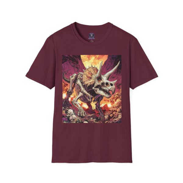 Prehistoric Skeletal Triceratops II Unisex T-Shirt, Graphic Tee, Unique Gift, Casual Wear - Image 53