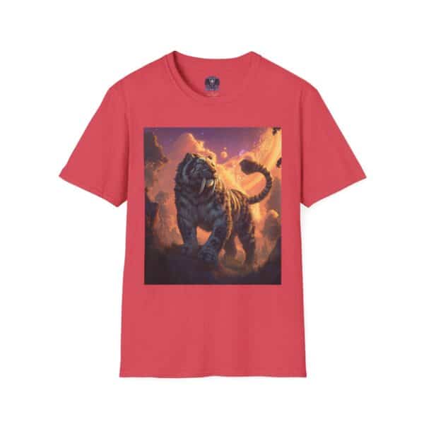 Prehistoric Smilodon aka Sabre-Tooth Tiger I Unisex T-Shirt, Graphic Tee, Unique Gift, Casual Wear - Image 49