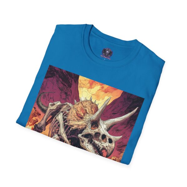 Prehistoric Skeletal Triceratops II Unisex T-Shirt, Graphic Tee, Unique Gift, Casual Wear - Image 32