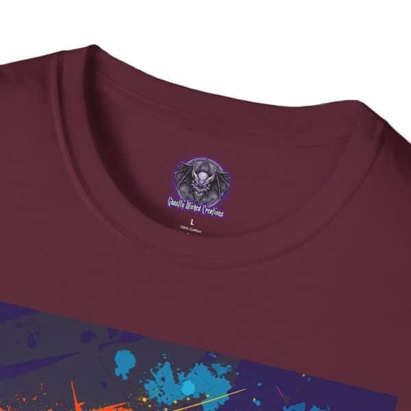 Frankenstein Pop Art 60's Style Unisex T-Shirt - Image 19