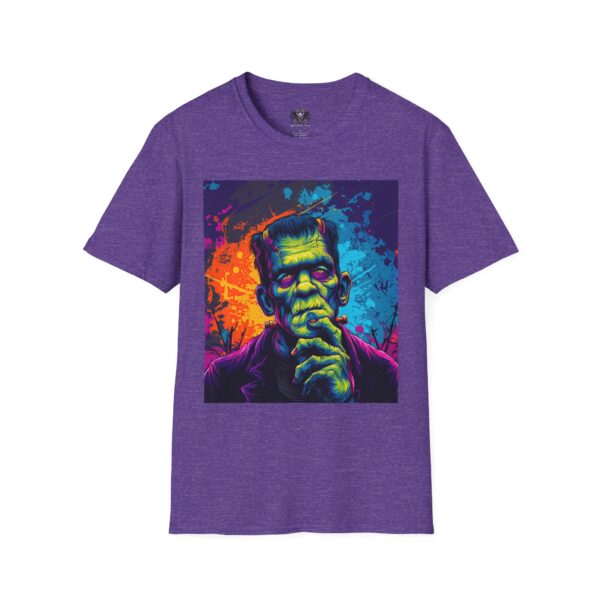 Frankenstein Pop Art 60's Style Unisex T-Shirt - Image 29