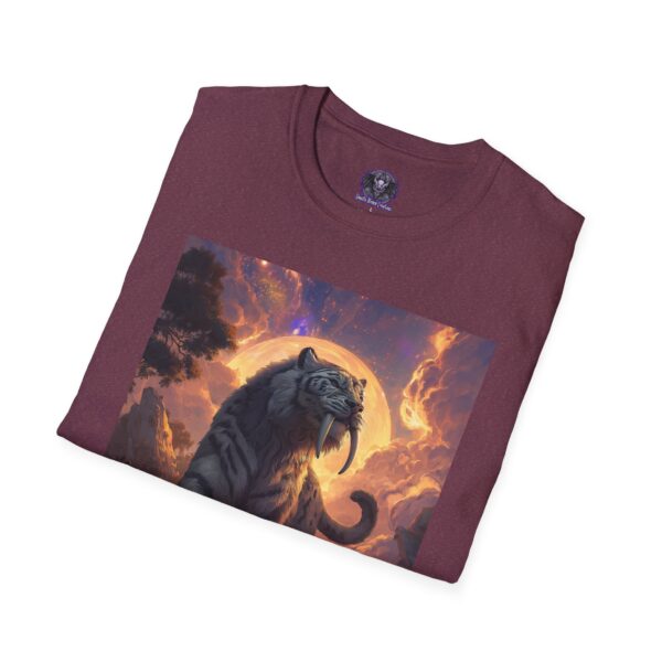 Prehistoric Smilodon aka Sabre-Tooth Tiger V Unisex T-Shirt, Graphic Tee, Unique Gift, Casual Wear - Image 48