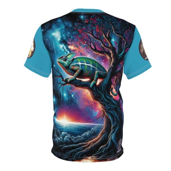 Cosmic Chameleon WD-D004 By Wyldesigns Unisex Cut & Sew Tee (AOP) - Image 16