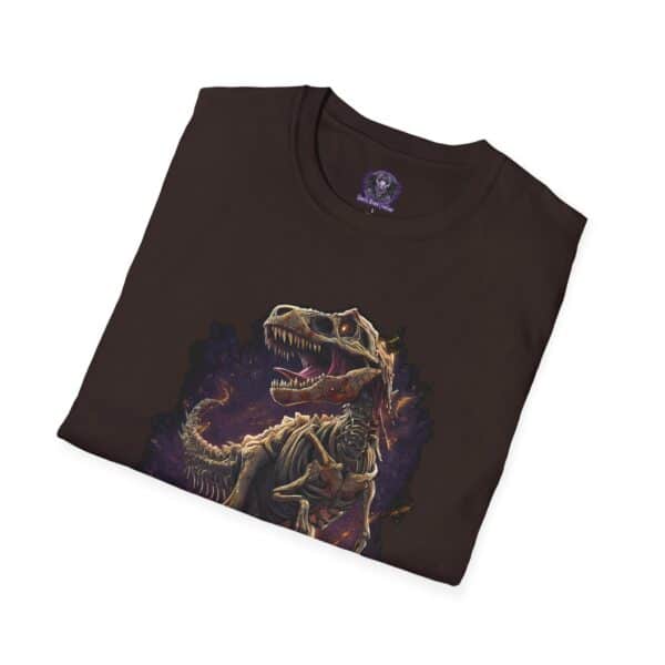 Skeleton T-Rex Unisex T-Shirt, Funny Graphic Tee, Unique Gift, Casual Wear, Tyrannosaurus - Image 20