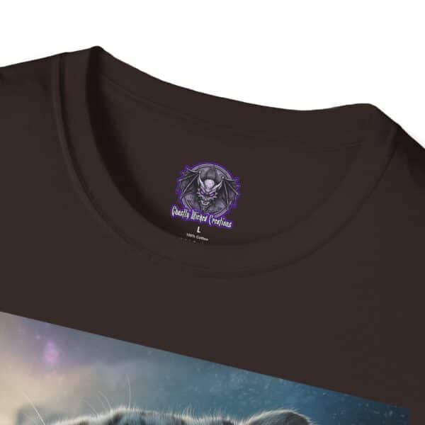 Snow Leopard V Profile By Wyldesigns Unisex T-Shirt - Image 19