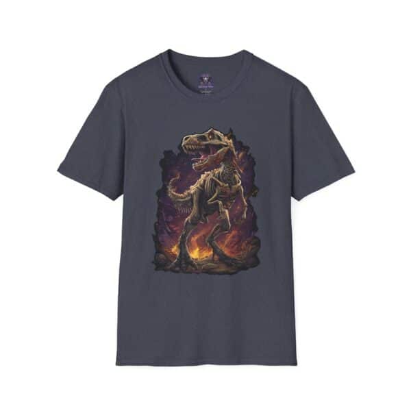 Skeleton T-Rex Unisex T-Shirt, Funny Graphic Tee, Unique Gift, Casual Wear, Tyrannosaurus - Image 33
