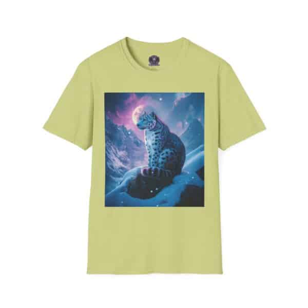Snow Leopard II By Wyldesigns Unisex T-Shirt - Image 21