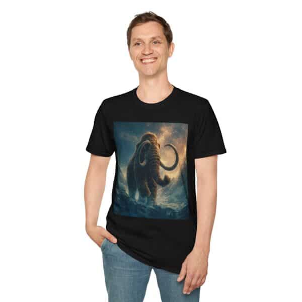 Prehistoric Wooly Mammoth aka Mastodon II Unisex T-Shirt, Graphic Tee, Unique Gift, Casual Wear - Image 6