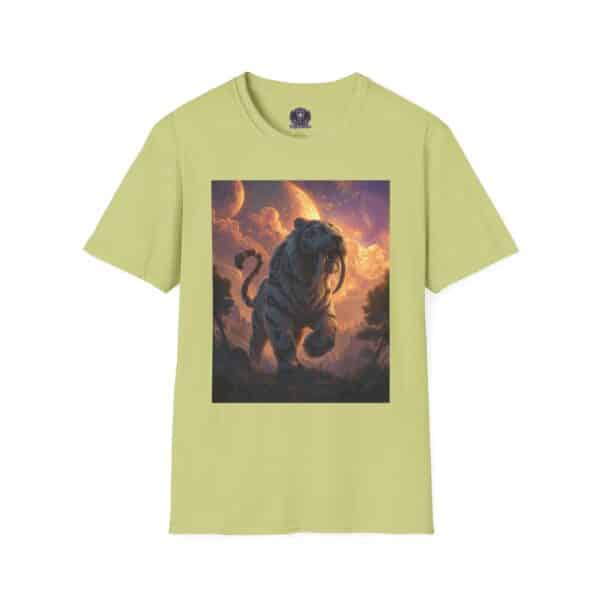 Prehistoric Smilodon aka Sabre-Tooth Tiger III Unisex T-Shirt, Graphic Tee, Unique Gift, Casual Wear - Image 21