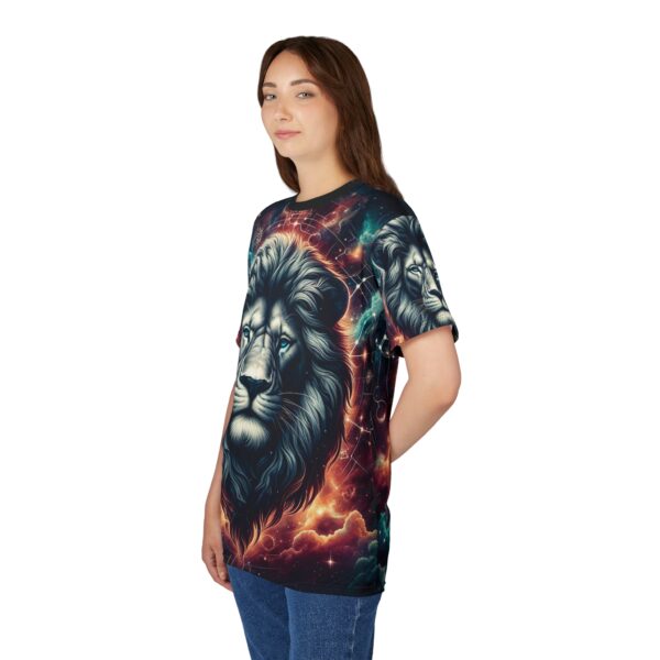 Lion In The Sky WD-D014 By Wyldesigns Unisex Cut & Sew Tee (AOP) - Image 12