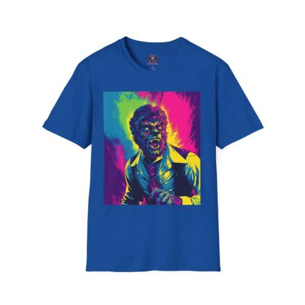 The Wolfman II Pop Art 60's Style Unisex T-Shirt - Image 21