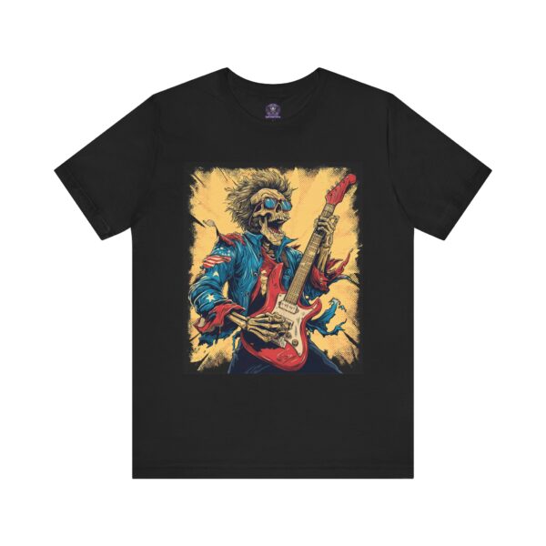 Skeletal Guitarist Unisex Tee