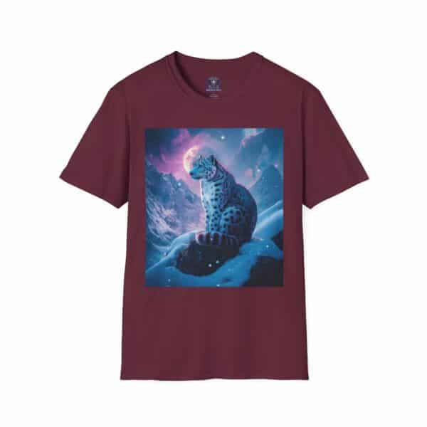 Snow Leopard II By Wyldesigns Unisex T-Shirt - Image 53