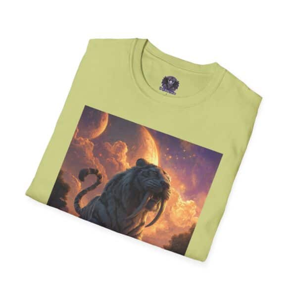 Prehistoric Smilodon aka Sabre-Tooth Tiger III Unisex T-Shirt, Graphic Tee, Unique Gift, Casual Wear - Image 24