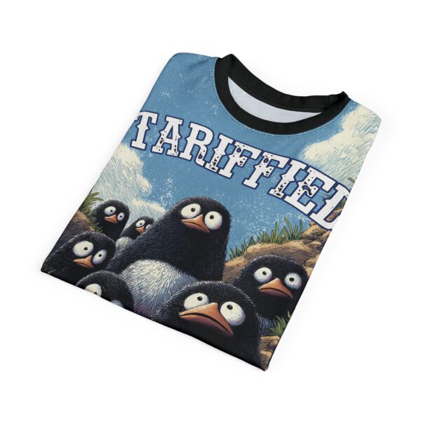 Tariffied Unisex Tee – Tariff Fear Is Real (AOP) - Image 20