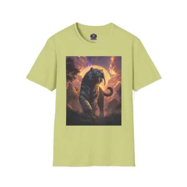 Prehistoric Smilodon aka Sabre-Tooth Tiger V Unisex T-Shirt, Graphic Tee, Unique Gift, Casual Wear - Image 21