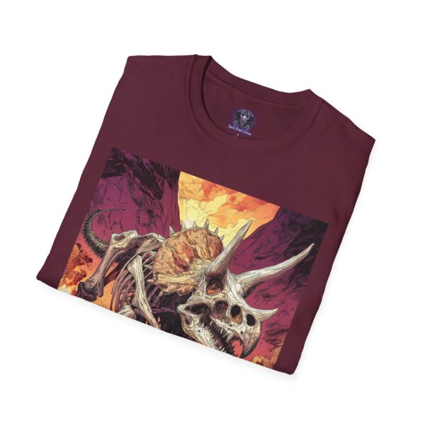 Prehistoric Skeletal Triceratops II Unisex T-Shirt, Graphic Tee, Unique Gift, Casual Wear - Image 56