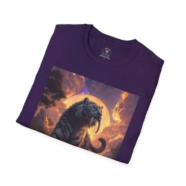 Prehistoric Smilodon aka Sabre-Tooth Tiger V Unisex T-Shirt, Graphic Tee, Unique Gift, Casual Wear - Image 44