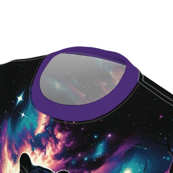 Cosmic Black Panther WD-D009 By Wyldesigns Unisex Cut & Sew Tee (AOP) - Image 25