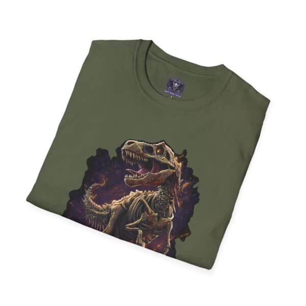 Skeleton T-Rex Unisex T-Shirt, Funny Graphic Tee, Unique Gift, Casual Wear, Tyrannosaurus - Image 28