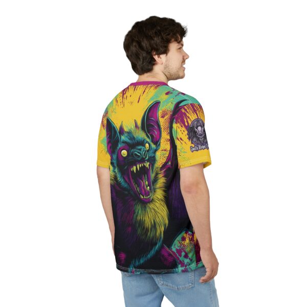 Vampire Bat Pop Art Style 60's Unisex Tee (AOP) - Image 33
