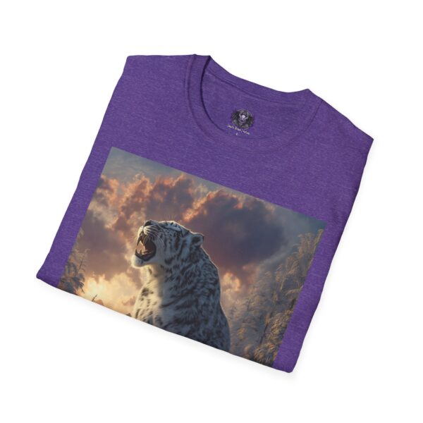 Snow Leopard III By Wyldesigns Unisex T-Shirt - Image 40