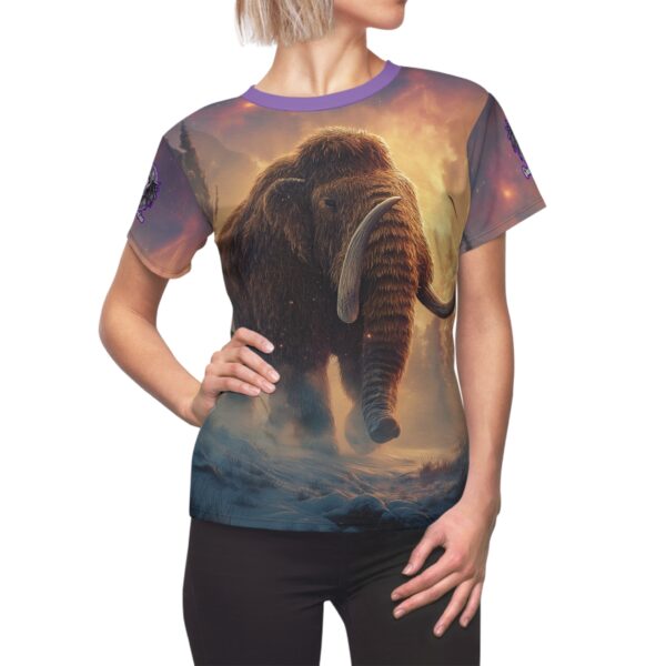 Prehistoric Wooly Mammoth Mastodon Women's Tee (AOP) - Image 8