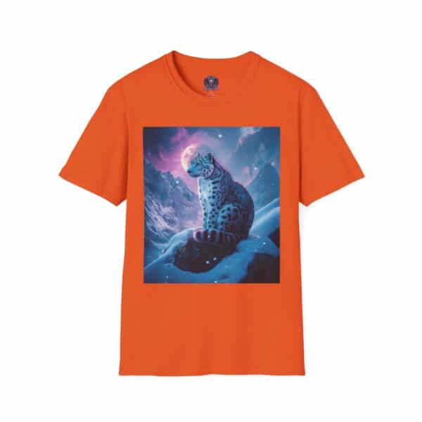 Snow Leopard II By Wyldesigns Unisex T-Shirt - Image 13
