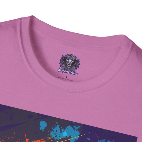 Frankenstein Pop Art 60's Style Unisex T-Shirt - Image 39