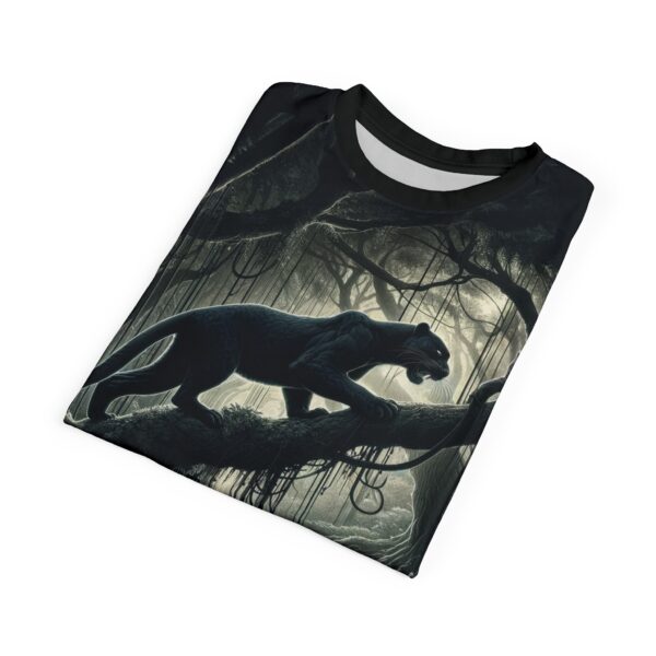 Black Panther WD-D002 By Wyldesigns Unisex Cut & Sew Tee (AOP) - Image 14