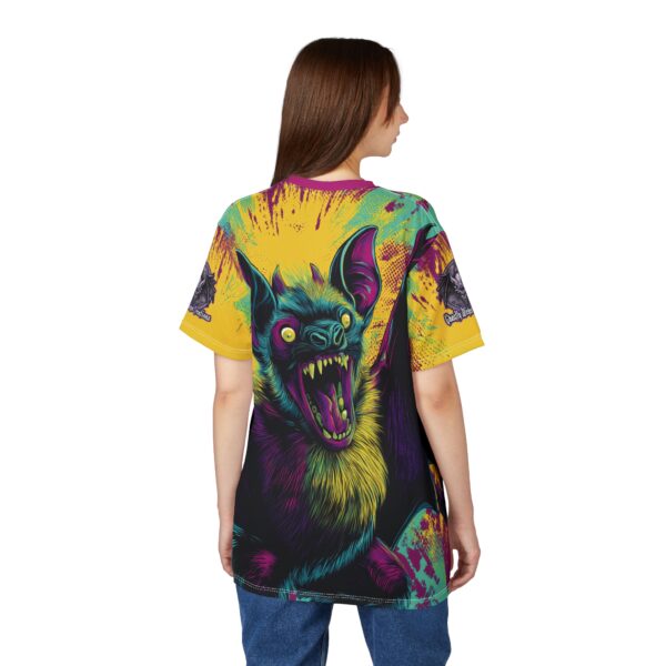 Vampire Bat Pop Art Style 60's Unisex Tee (AOP) - Image 34