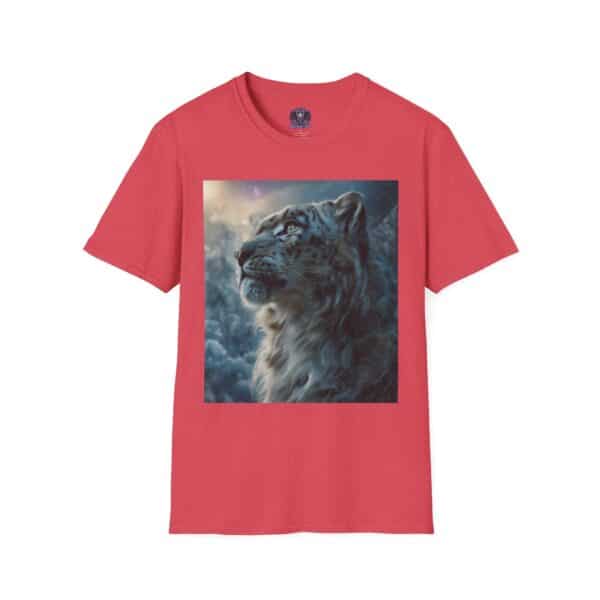 Snow Leopard V Profile By Wyldesigns Unisex T-Shirt - Image 49