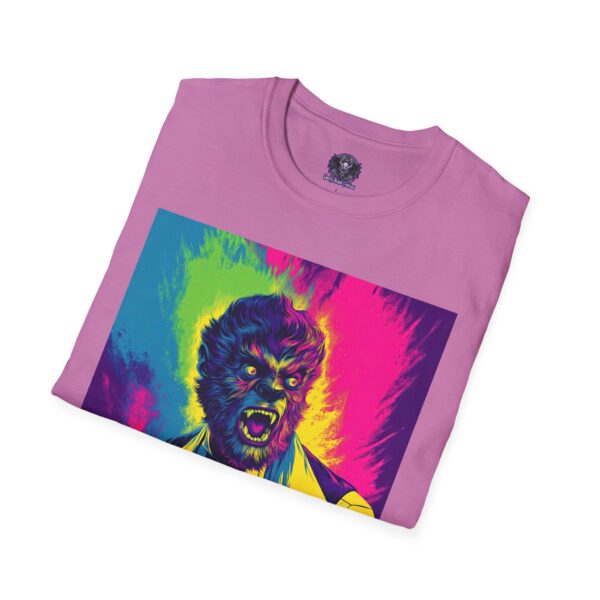 The Wolfman II Pop Art 60's Style Unisex T-Shirt - Image 36
