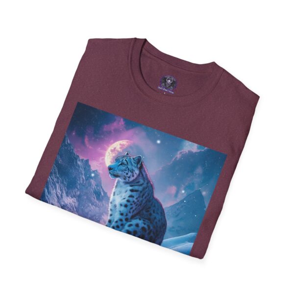 Snow Leopard II By Wyldesigns Unisex T-Shirt - Image 48