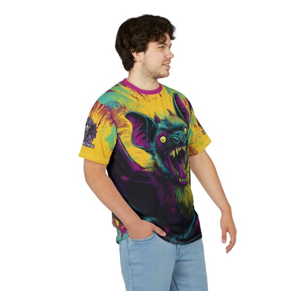Vampire Bat Pop Art Style 60's Unisex Tee (AOP) - Image 36