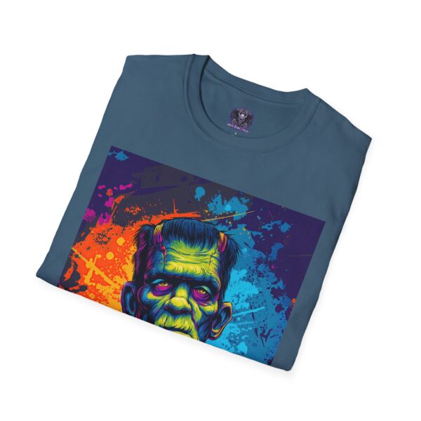 Frankenstein Pop Art 60's Style Unisex T-Shirt - Image 52
