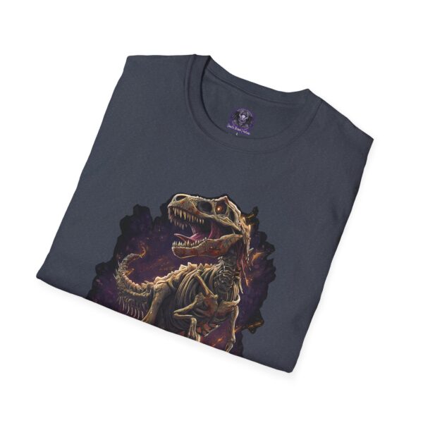 Skeleton T-Rex Unisex T-Shirt, Funny Graphic Tee, Unique Gift, Casual Wear, Tyrannosaurus - Image 36