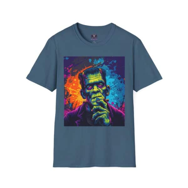 Frankenstein Pop Art 60's Style Unisex T-Shirt - Image 49