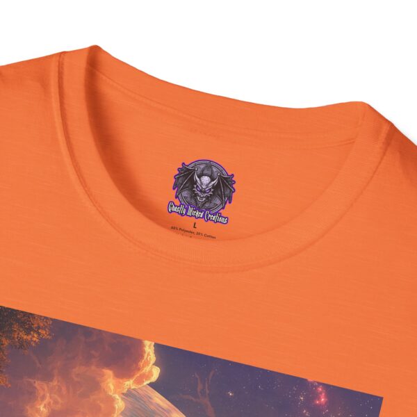 Prehistoric Smilodon aka Sabre-Tooth Tiger IV Unisex T-Shirt, Graphic Tee, Unique Gift, Casual Wear - Image 11