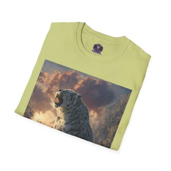 Snow Leopard III By Wyldesigns Unisex T-Shirt - Image 24
