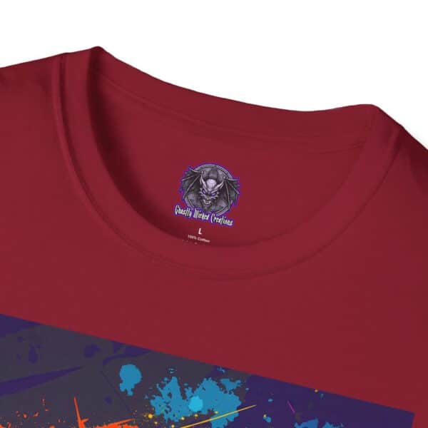 Frankenstein Pop Art 60's Style Unisex T-Shirt - Image 43