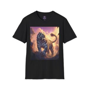 Prehistoric Smilodon aka Sabre-Tooth Tiger I Unisex T-Shirt, Graphic Tee, Unique Gift, Casual Wear
