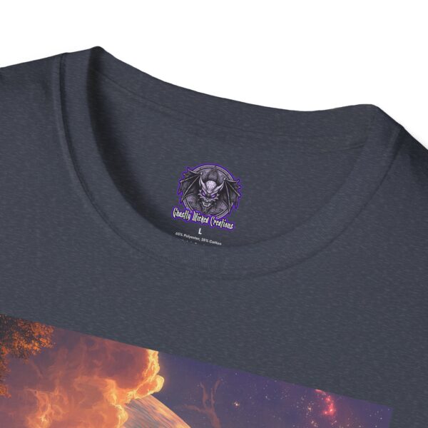 Prehistoric Smilodon aka Sabre-Tooth Tiger IV Unisex T-Shirt, Graphic Tee, Unique Gift, Casual Wear - Image 35