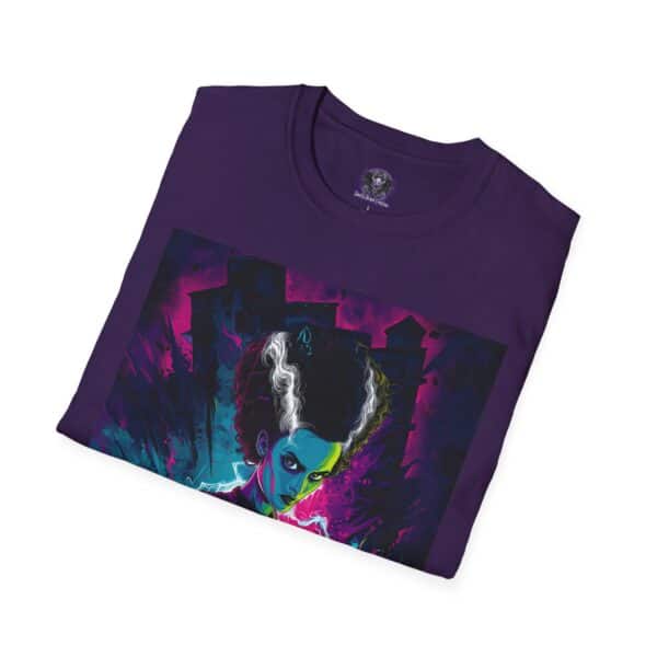 Bride of Frankenstein Pop Art 60's Style Unisex T-Shirt - Image 36