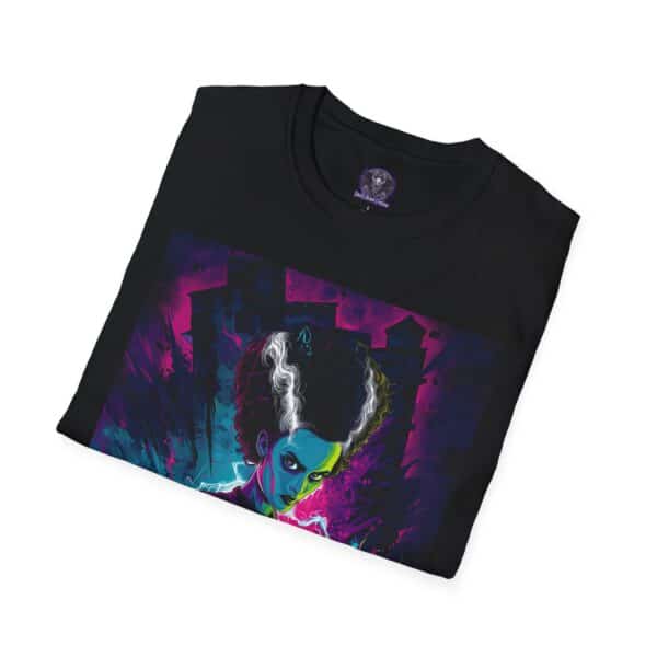 Bride of Frankenstein Pop Art 60's Style Unisex T-Shirt - Image 12