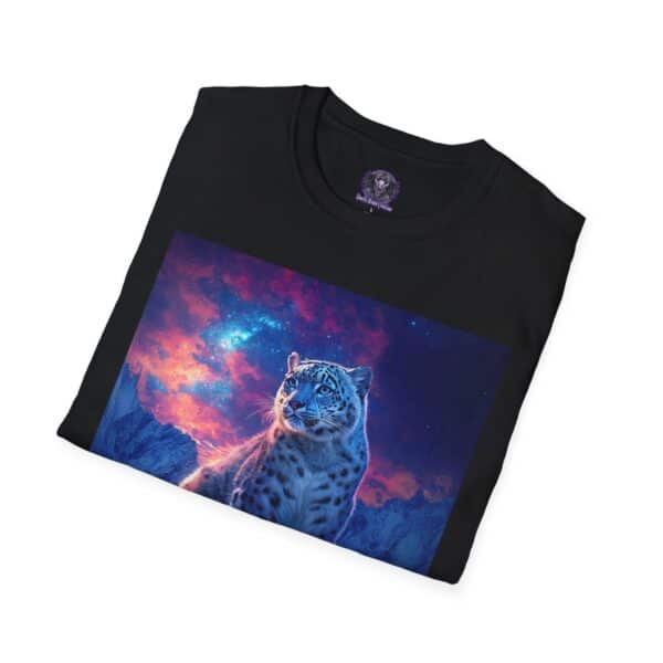 Snow Leopard I By Wyldesigns Unisex T-Shirt - Image 4